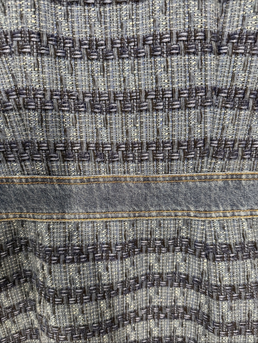 Jason Wu Blue Tweed Zip-Front Mini Dress - Picture 6 of 7